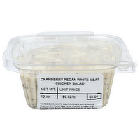 Fresh Cranberry Pecan White Chicken Salad - 12 Ounce