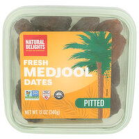 BARD VALLEY NATURAL DELIGHTS Pitted Fresh Medjool Dates - 12 Ounce
