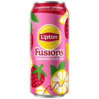 Lipton Fusions Iced Tea Strawberry Lemonade - 16 Fluid Ounce