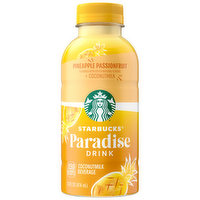 Starbucks Coconut Milk Beverage Paradise Drink Pineapple Passionfruit - 14 Fluid Ounce