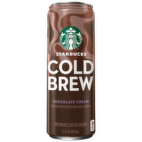 Starbucks Cold Brew Premium Coffee Drink Chocolate Cream - 11 Fluid Ounce