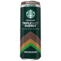 Starbucks Tripleshot Energy Coffee Beverage Bold Mocha - 11 Fluid Ounce