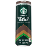 Starbucks Tripleshot Energy Coffee Beverage Bold Mocha - 11 Fluid Ounce