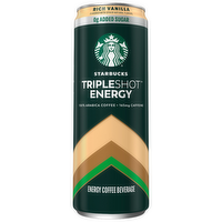 Starbucks Tripleshot Energy Coffee Beverage Rich Vanilla - 11 Fluid Ounce