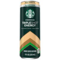 Starbucks Tripleshot Energy Coffee Beverage Rich Vanilla - 11 Fluid Ounce