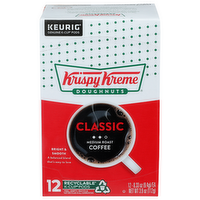 Krispy Kreme Doughnuts Medium Roast Classic Coffee - 0.242 Ounce - 12 Count