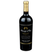 Menage A Trois Midnight Dark Red Blend Wine - 750 ml