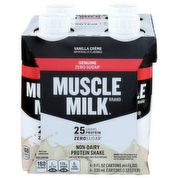 Muscle Milk Vanilla Creme Non-Dairy Protein Shake - 11 Fluid Ounce - 4 Count