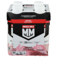 Muscle Milk Strawberries 'n Creme Genuine 'n - 11 Fluid Ounce - 4 Count