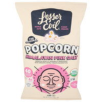 Lesserevil Coconut + Pink Salt Himalayan Organic Popcorn - 4.6 Ounce