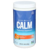 Natural Vitality Orange Powder Calm Magnesium - 16 Ounce