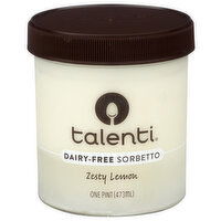 TALENTI Sicilian Lemon Sorbetto Pint - 1 Pint