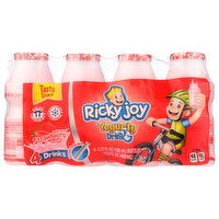 Ricky Joy Drink Yogurty Strawbrry 4PK - 3.375 Fluid Ounce - 4 Count
