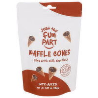 Just The Fun Part Waffle Cones - 4.23 Ounce