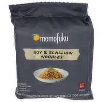 MOMOFUKU Soy & Scallion Noodles - 3.386 Ounce - 5 Count