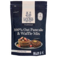 Lively Harvest Traditional Oat Pancake & Waffle Mix - 18 Ounce