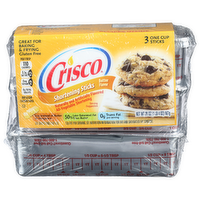 Crisco Butter Flavor Shortening Sticks - 6.667 Ounce - 3 Count