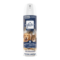 Glade Soft Mist Odor Fighting Aerosol Air Freshener, Pet Fresh - 7.3 Ounce