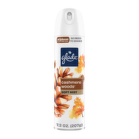 Glade Soft Mist Odor Fighting Aerosol Air Freshener, Cashmere Woods - 7.3 Ounce