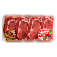 Family Pack Choice Boneless Ribeye Steak - Avg 2.69 Lbs