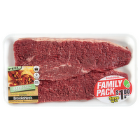Family Pack Select Tenderized Top Round Steak - Avg 3.21 Lbs