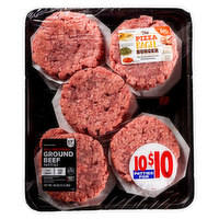 Ground-Prem Beef Patties F.p - Avg 1.42 Lbs