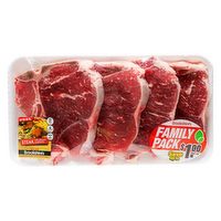 Family Pack Choice T-Bone Steak - Avg 3.34 Lbs