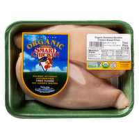 Smart Chicken Organic Boneless Skinless Breast Fillets - Avg 1.18 Lbs