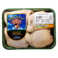 Smart Chicken Organic Thighs - Avg 1.63 Lbs