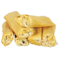 Chicken Tomatillo Tamales - 6 Count
