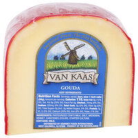 Van Kaas Red Wax Gouda Cheese - Avg 0.50 Lb