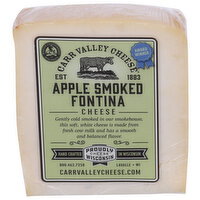 Carr Valley Apple Smoked Fontina Cheese - Avg 0.36 Lb