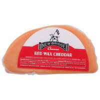 New Bridge Red Wax Cheddar Cheese - Avg 0.63 Lb