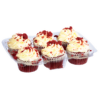 Red Velvet Cupcakes - 6 Count