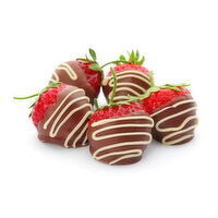 Chocolate Dipped Strawberry Drizzle White - 1 Each