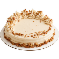 Single Layer Butter Pecan Cake - 1 Each