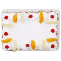 Fruit Tres Leches Cake 1/4 Sheet - 1 Each