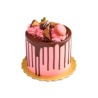 Gourmet Chocolate Strawberry Cake - 6 Inches