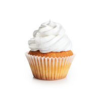 White Cupcake Wclr - 1 Each