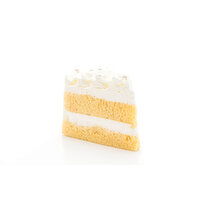 Single Serve White Cake Slice - 1 Each