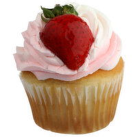 Mega Strawberry Cupcake - 1 Each