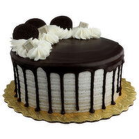 Gourmet Double Layer Cookies 'n Cream Cake - 8 Inches