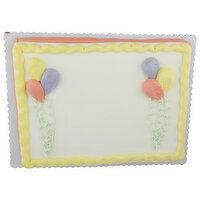 White Cake 1/2 Sheet - 1 Count