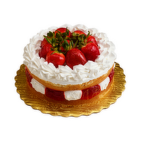 Gourmet Strawberry Shortcake - 8 Inches