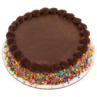 Single Layer Celebration Chocolate Cake - 1 Each