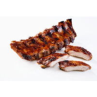 Fresh Half Slab Ribs-Hot - 1 Each