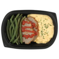 Short Cuts Meatloaf, Mac & Cheese And Green Beans - Avg 0.75 Lb