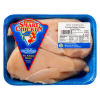 Smart Chicken Boneless Skinless Breast Fillets - Avg 1.17 Lbs
