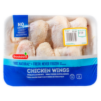 Brookshire's Chicken Wings - Avg 1.89 Lbs
