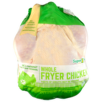 Super 1 Foods Whole Fryer Chicken - Avg 5.64 Lbs